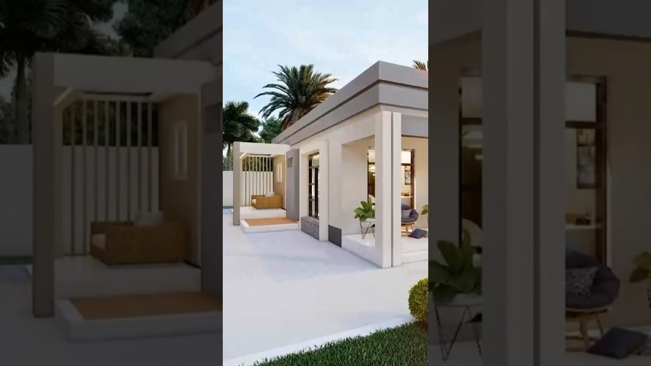 Compact 2-Bedroom House Design 🏡
