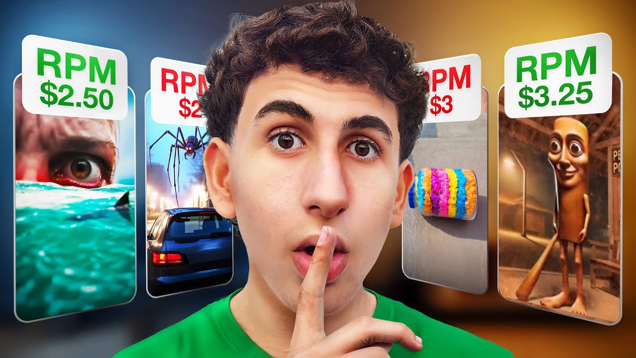 🔥 8 Profitable YouTube Shorts Niches That Will Make You Rich by 2025