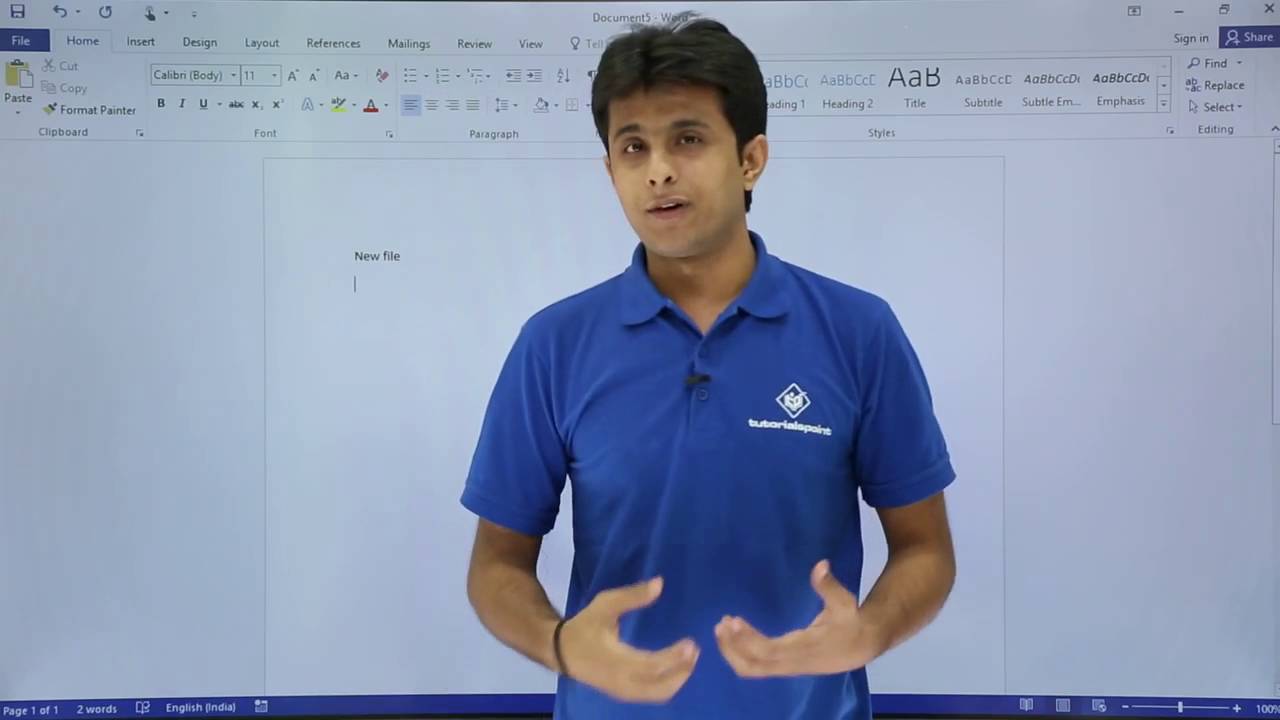 MS Word Basics Tutorial 📄