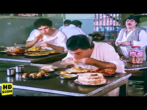 15 दिन के भूखे कादर खान और असरानी फ्री में खाना भी खाए और पैसे भी लुटे | Kadar Khan & Asrani Comedy