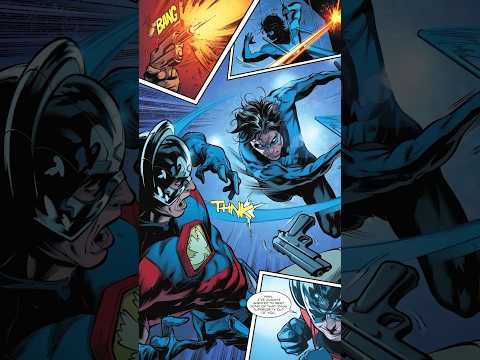 Remember When Nightwing Knocked Out Peacemaker? #dccomics #shorts