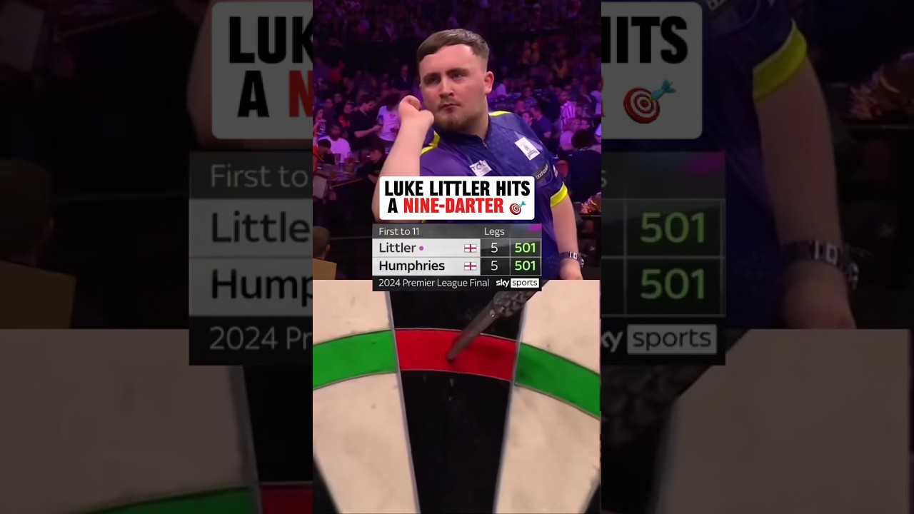 Teen Darts Prodigy Luke Littler Makes History with Nine-Darter in Premier League Final π―