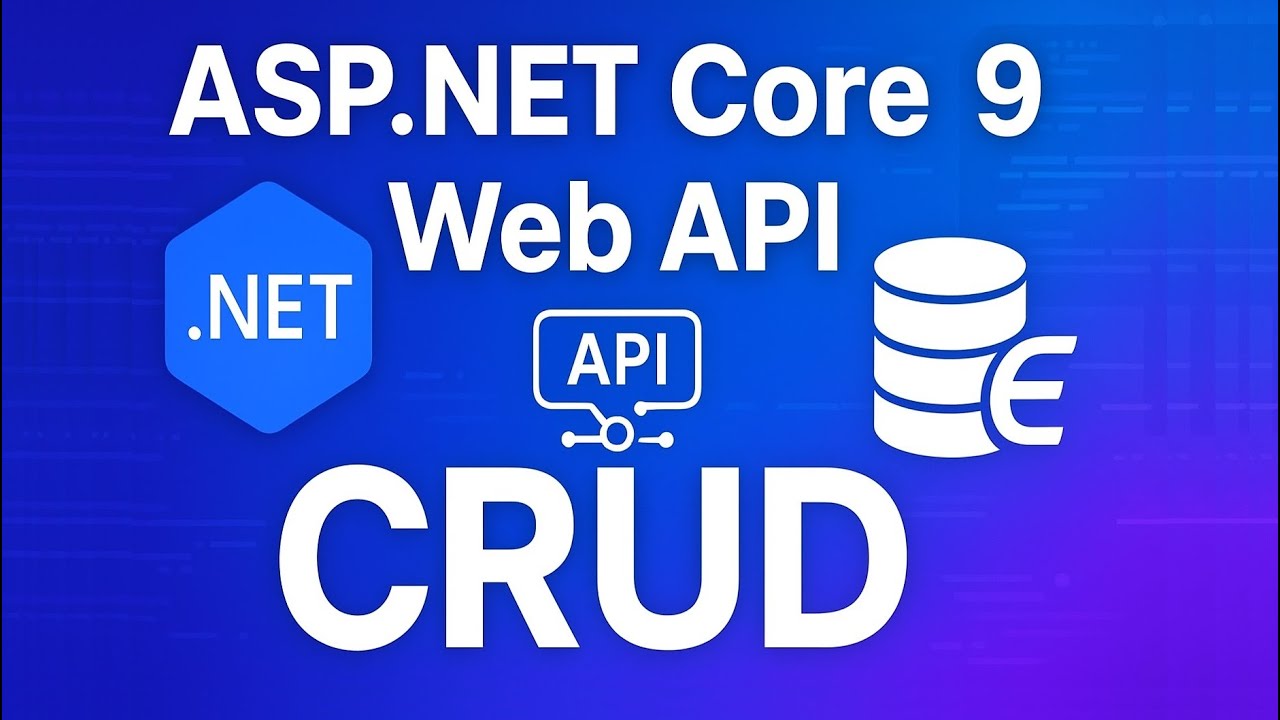ASP.NET Core Web API CRUD with EF Core 🚀