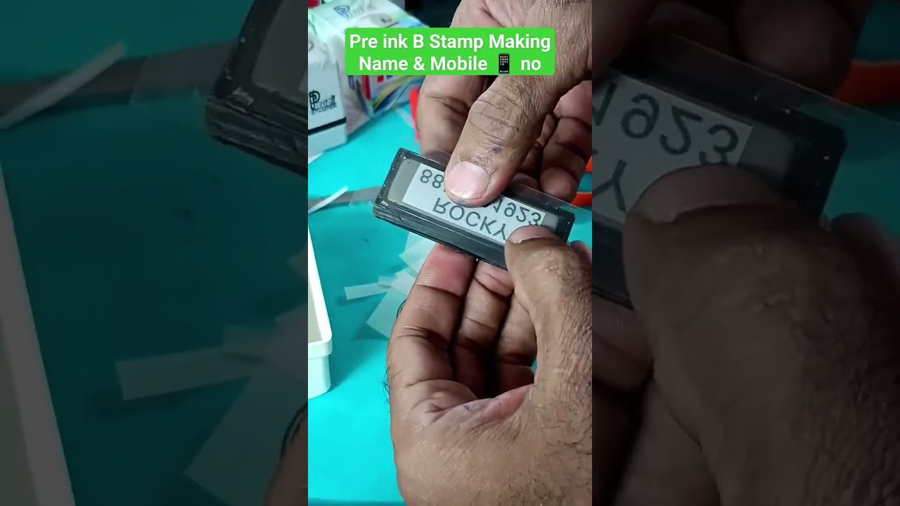 Watch How to Make a Flash Stamp & Refill Ink Easily! ✨