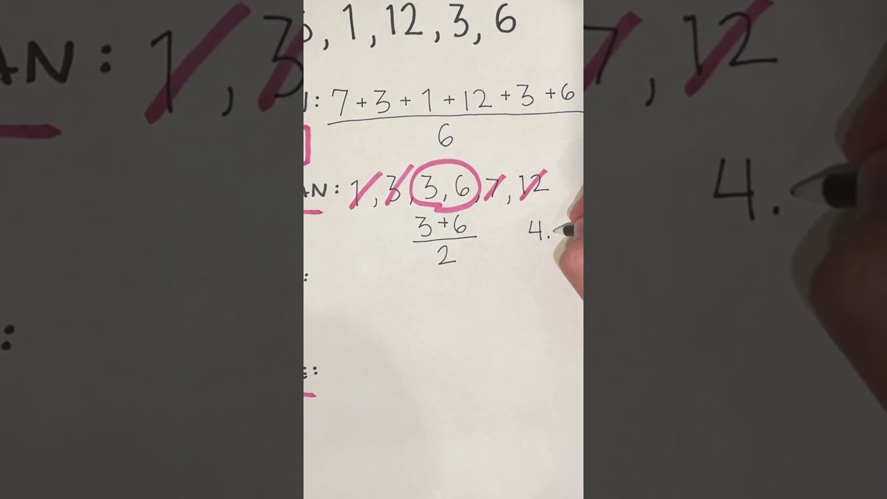 Understanding Mean, Median, Mode, and Range with Even Number Sets