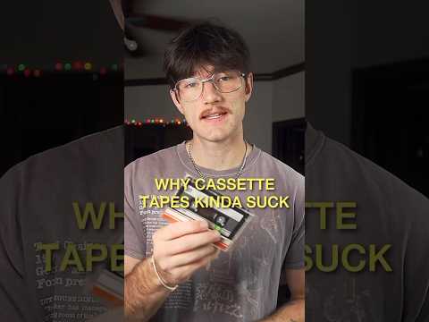 Why cassettes kinda suck… #musician #indiemusician #cassettetapes #cassettes #musicmedia #musictalk