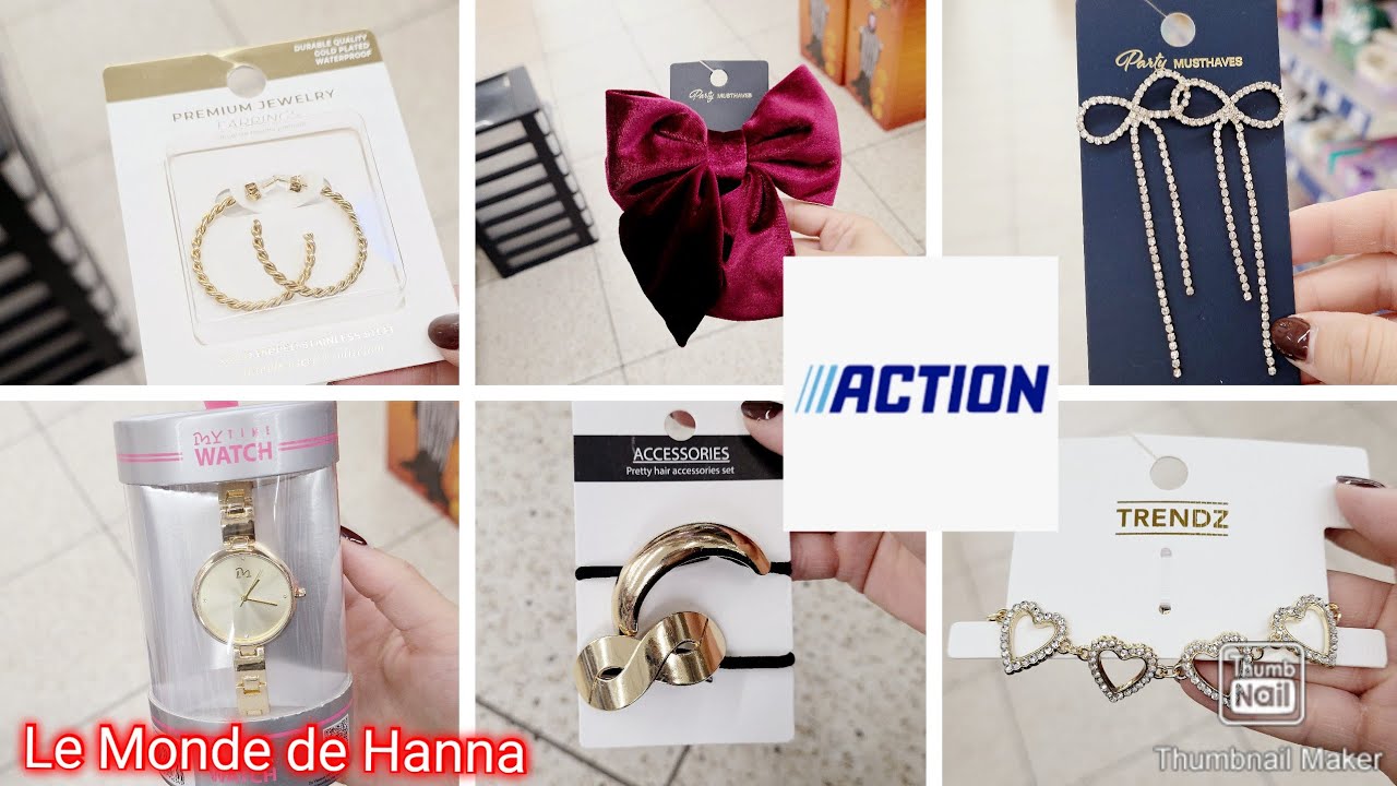 🌟 Nouvelle Arrivée le 25/10 : Bijoux et Accessoires pour Cheveux chez Action