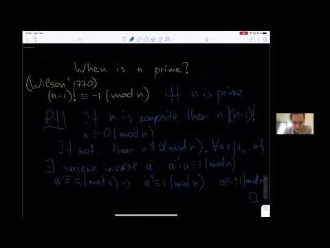 Primality testing - Andrey Kupavskii