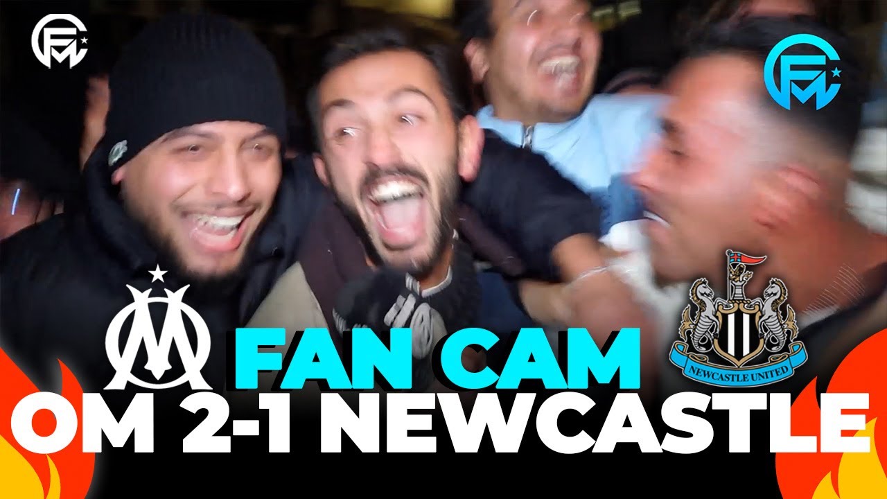 OM Newcastle 2-1: Supporters Marseillais en Folie 💥