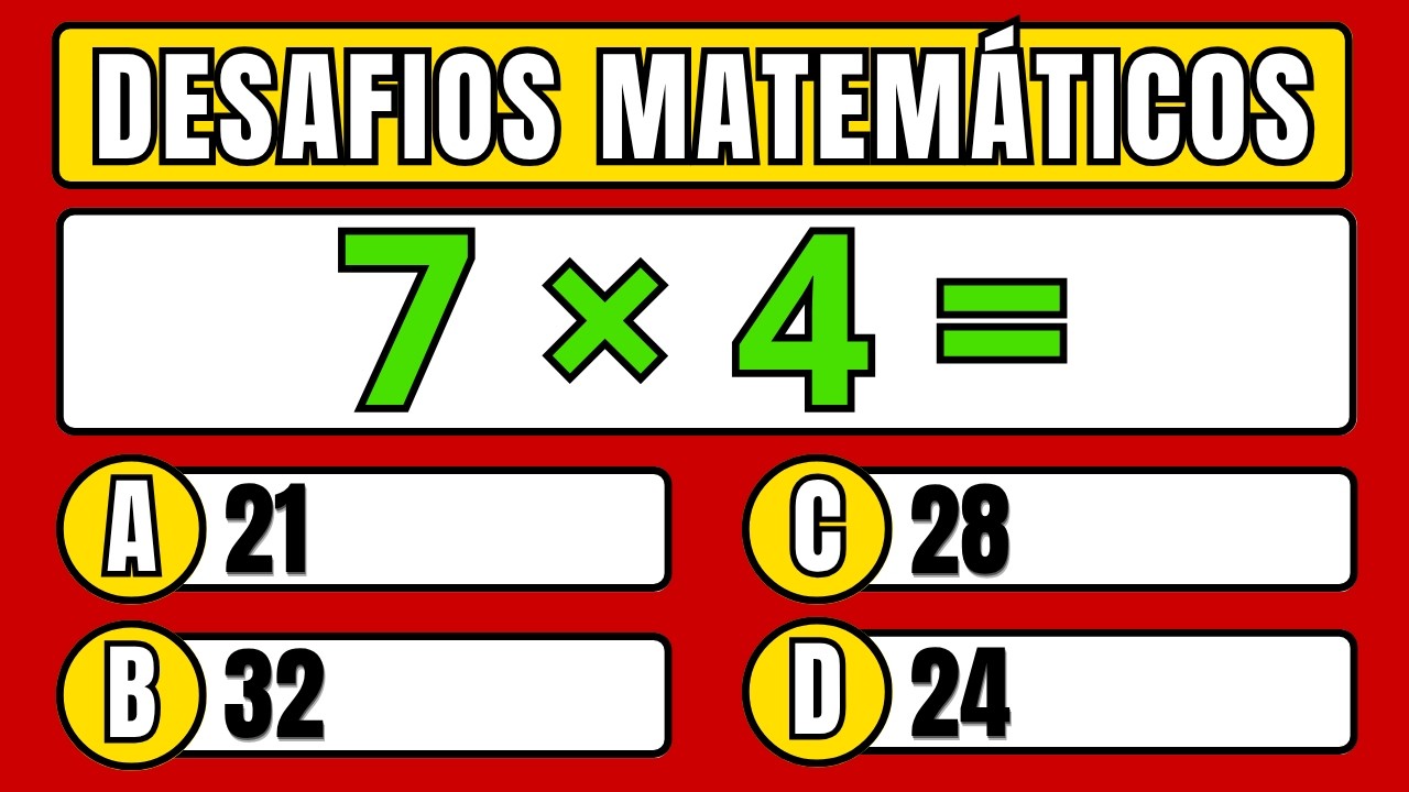 Desafio de Matemática: Você Consegue Acertar 70 de 100 Perguntas? 🧠