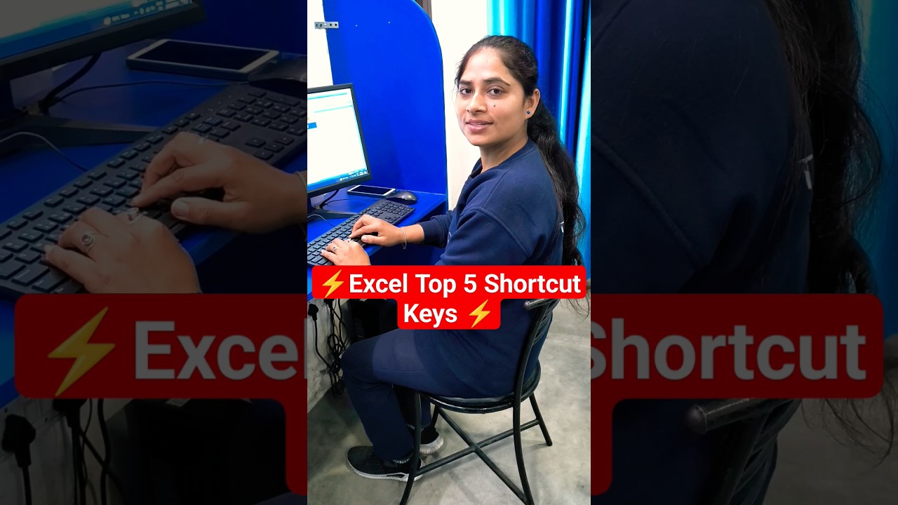 Top 5 Excel Shortcut Keys You Must Know ⚡