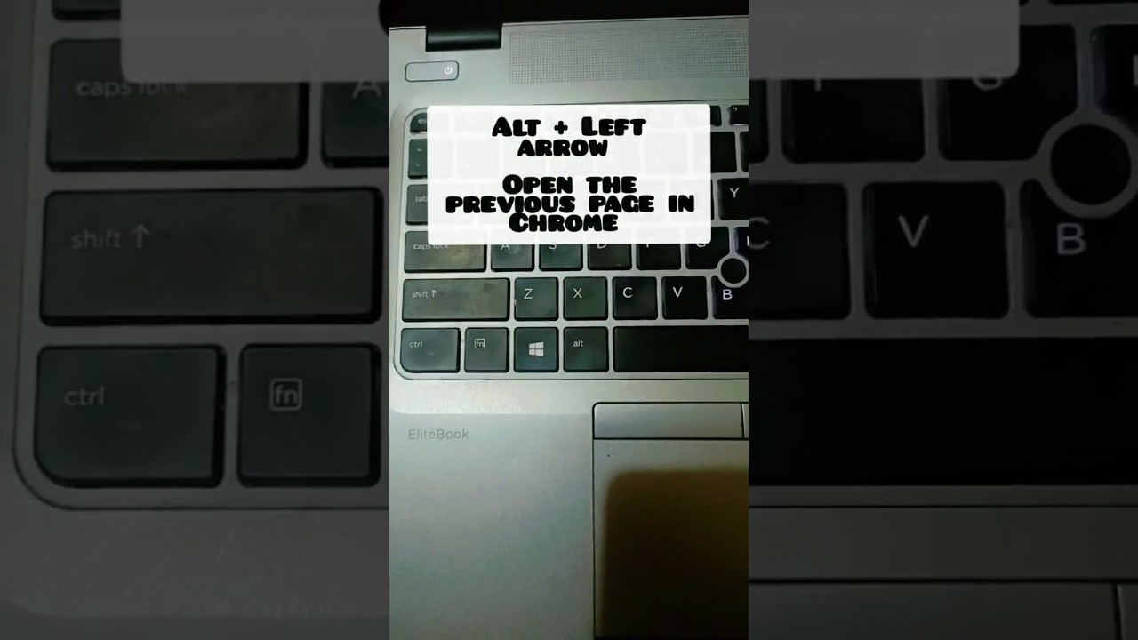 Chrome Shortcut Keys: Navigate Pages π