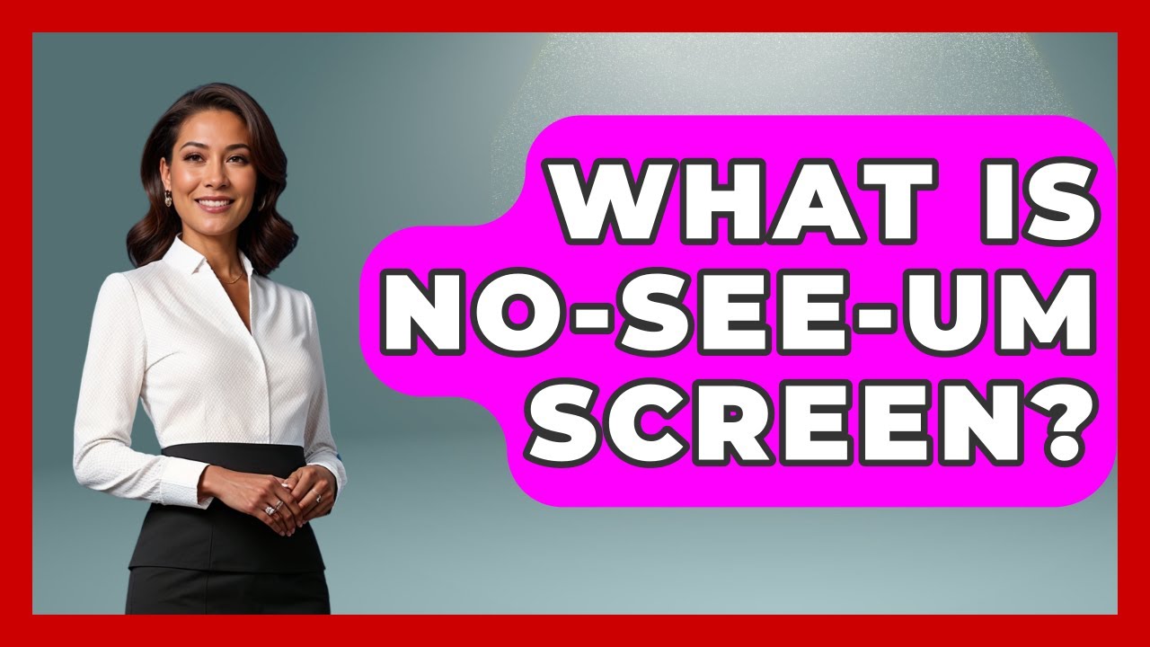 No-see-um Screen: Protect Against Tiny Insects 🦟