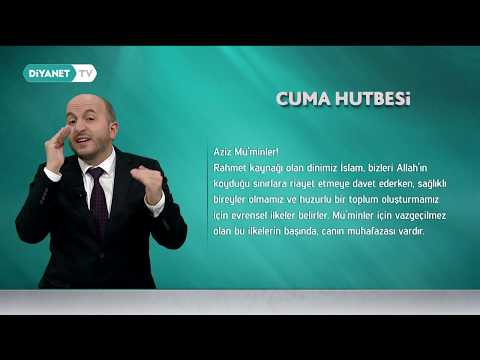 İşaret Dilinden Cuma Hutbesi - 9 Kasım 2018