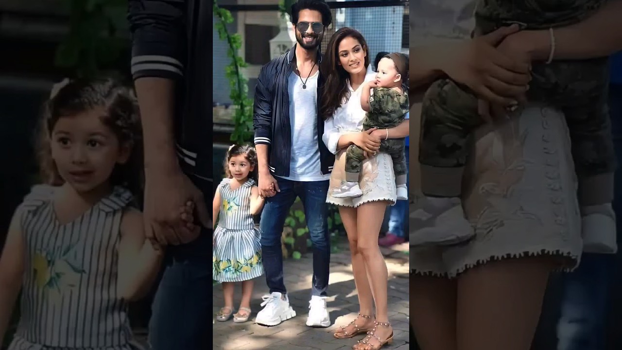 Shahid Kapoor's Family: Mira & Kids 🥰