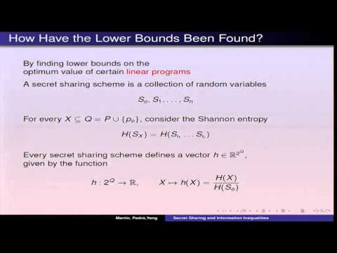 Secret Sharing, Rank Inequalities and Information Inequa ...