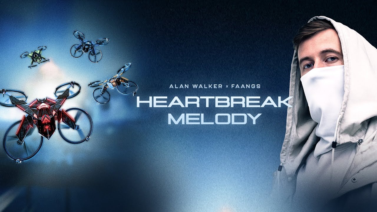 Alan Walker, FAANGS - Heartbreak Melody (Official Lyric Video) | Premiered at Tomorrowland 2025