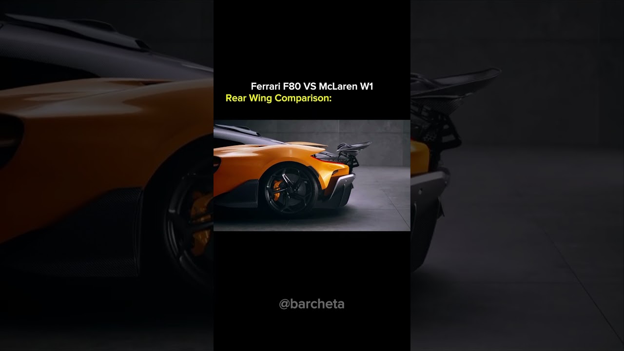 Ferrari F80 vs McLaren W1: Which Supercar Reigns Supreme? 🚗