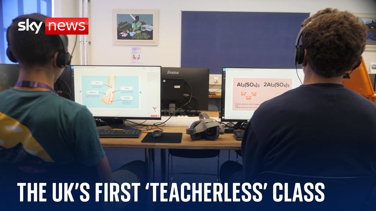UK's First 'Teacherless' AI Classroom Launches