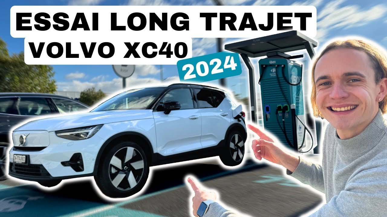 Volvo XC40 Recharge 2024 : Évolution sur Long Trajet 🚗