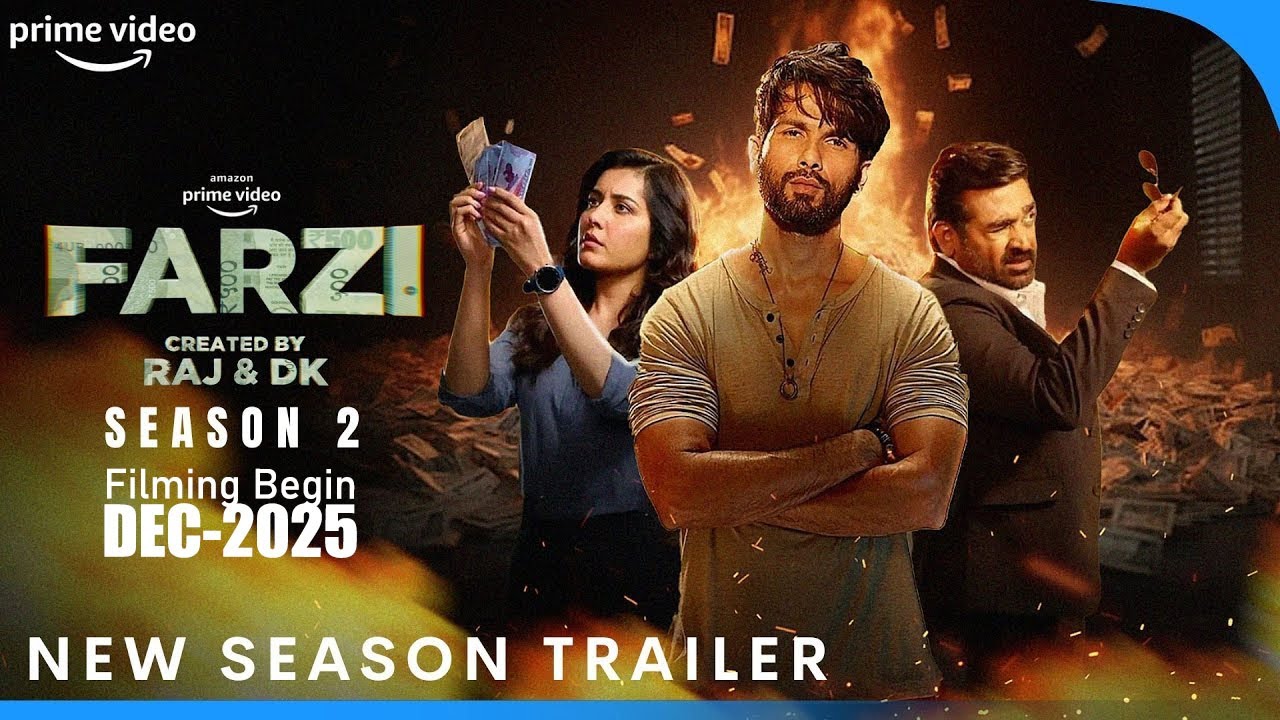 FARZI: Season 2 - Trailer | Raj & DK | Shahid Kapoor | Vijay Sethupathi | Manoj Bajpayee | Raj & DK