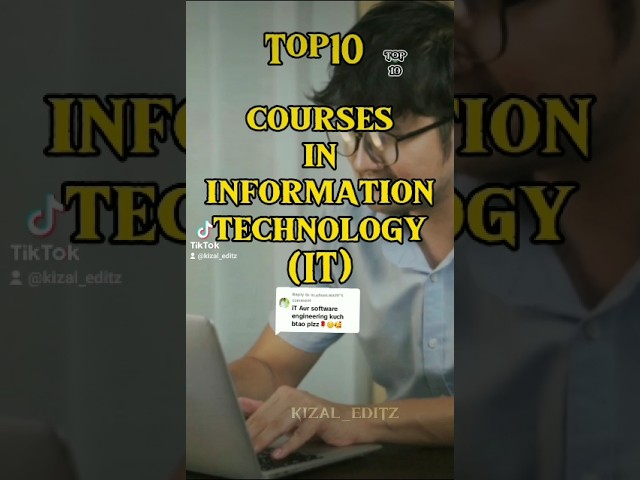 Top10 Top 10 Information Technology Courses