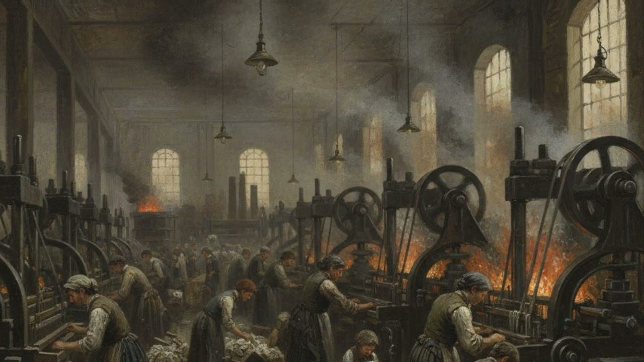 2 Minuten Geschichte: Der Beginn der Industrialisierung in England