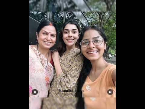 Eisha Singh With Dooriyan Team Members.....❤💙 || #eishasingh #dooriyan #shorts