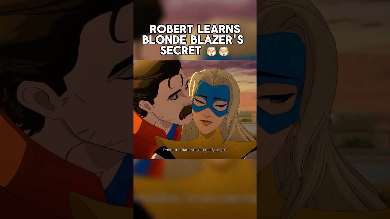 Robert Discovers Blonde Blazer's Secret 🤯