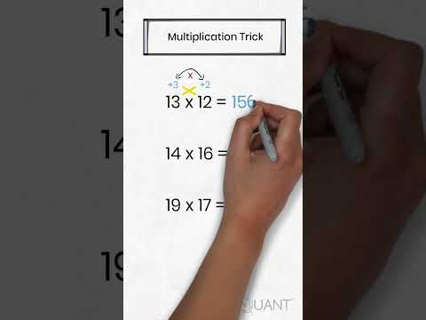 Multiplication Tricks - Vedic Math Tricks - Easy Multiplication Trick! #mathtricks #quickmathhacks