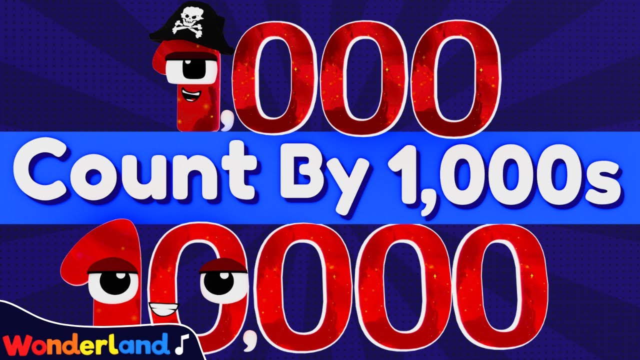 Wonderland Songs: Count to 10,000 in Fun 🎶