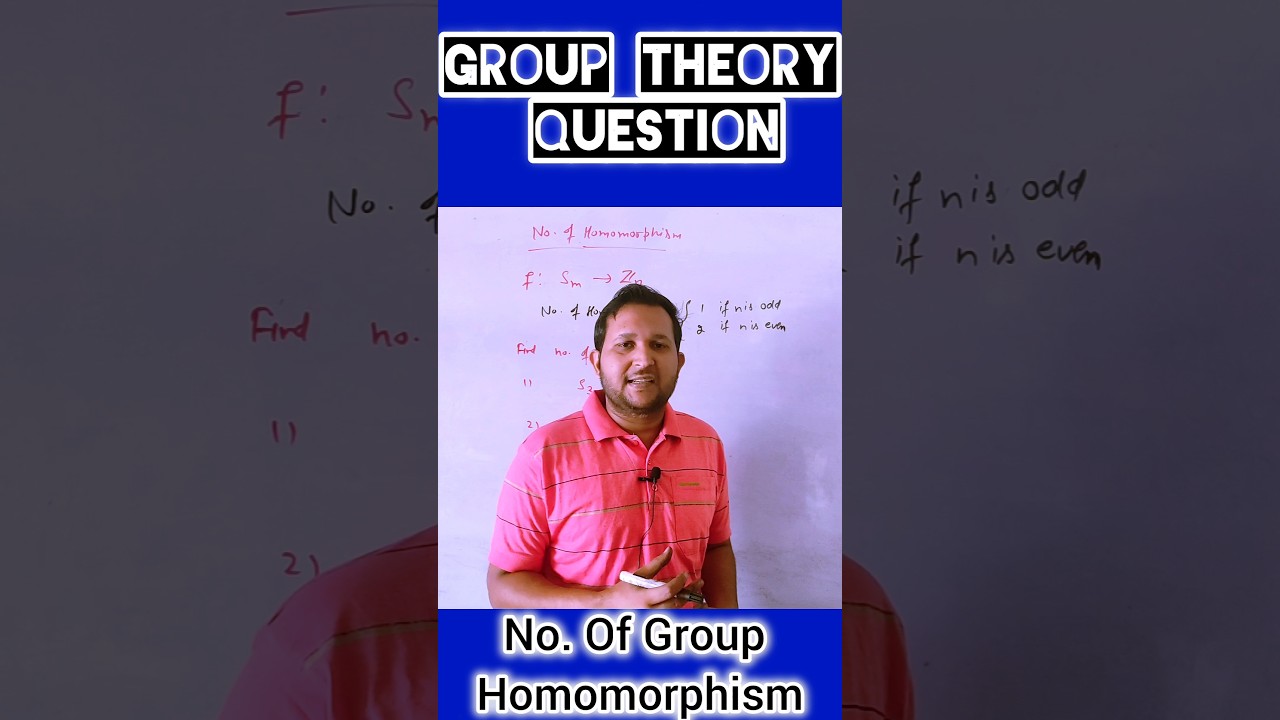 Number of Homomorphisms in Group Theory | Modern Algebra Explained
