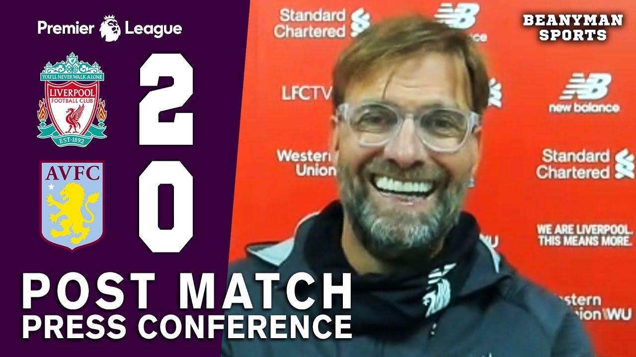 Klopp After Liverpool's 2-0 Win Over Aston Villa ⚽