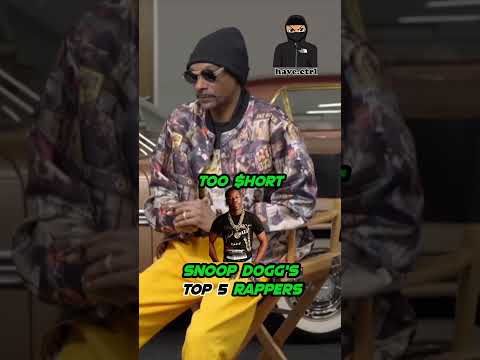 Snoop Dogg's Top 5 Rappers