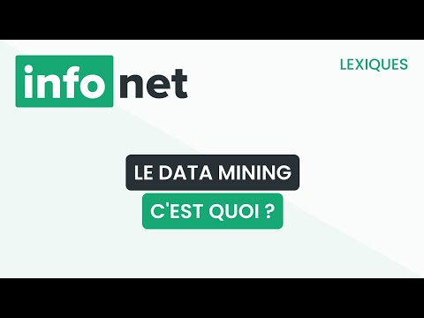 Le data mining, c'est quoi ? (définition, aide, lexique, tuto, explication)