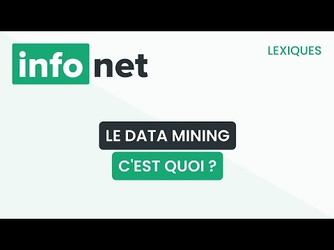 Le data mining, c'est quoi ? (définition, aide, lexique, tuto, explication)