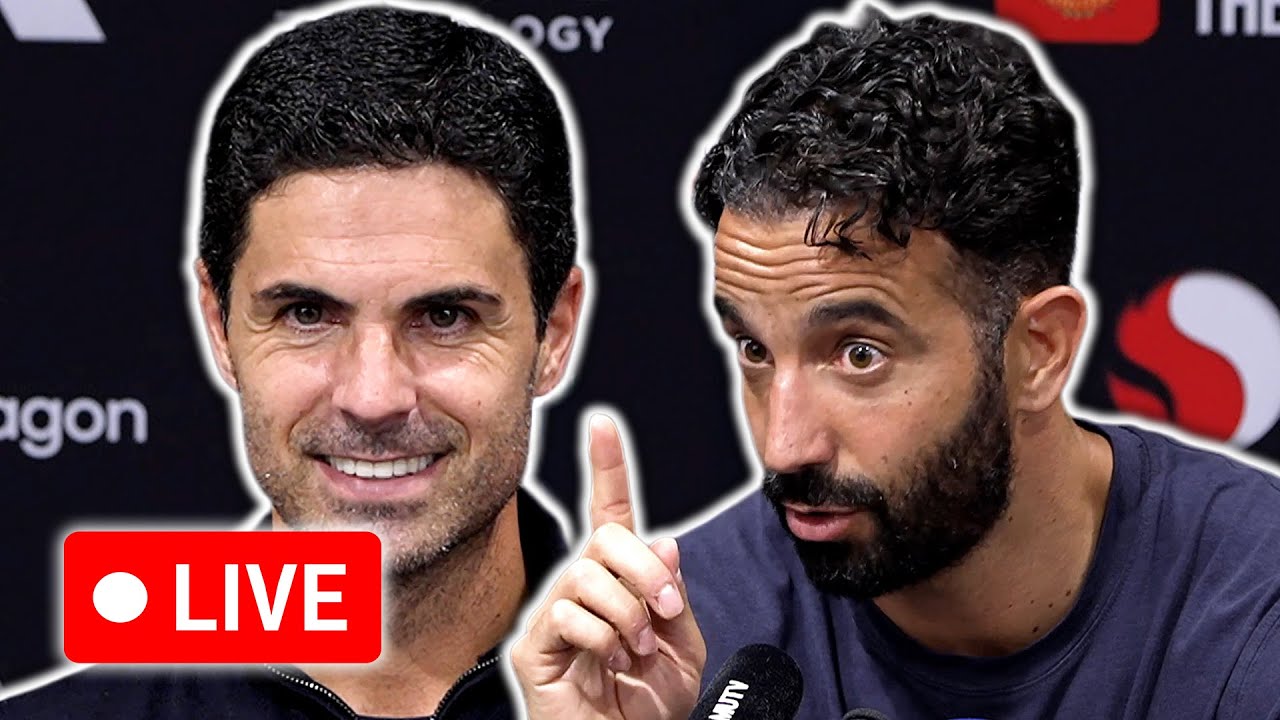 Live Post-Match Press Conference: Ruben Amorim & Mikel Arteta Discuss Manchester United 0-1 Arsenal
