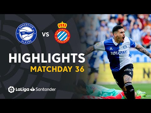 Resumen de Deportivo Alavés vs RCD Espanyol (2-1)