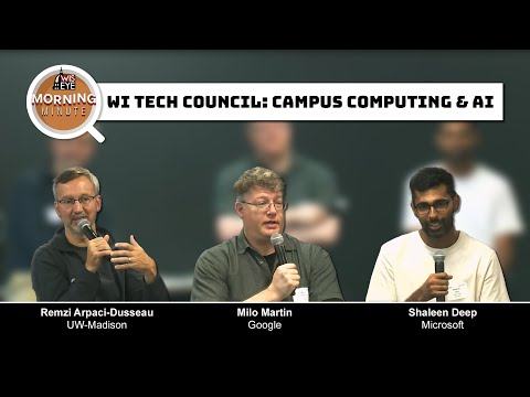 WisEye Morning Minute: Wisconsin Tech Council - Campus Computing and AI