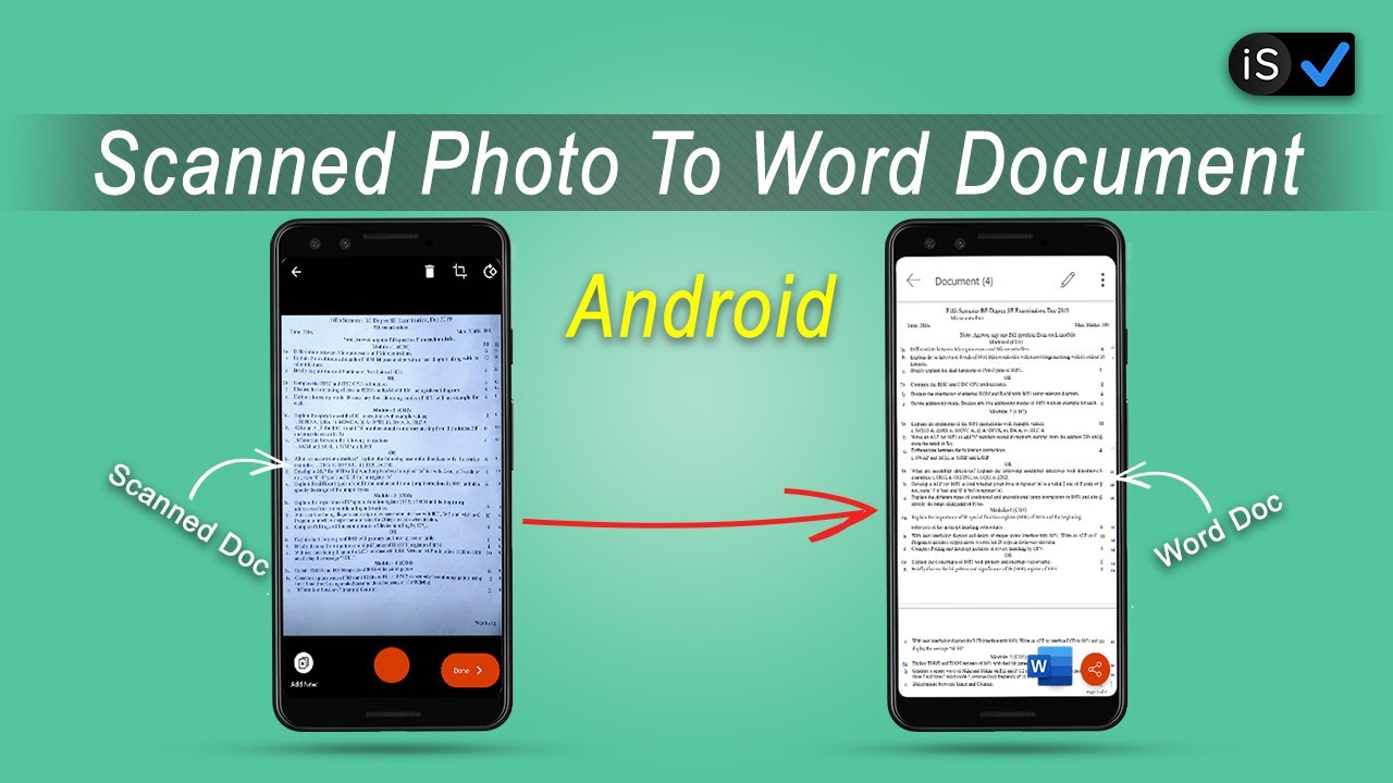 Convert Scanned Photos to Word on Android 📱