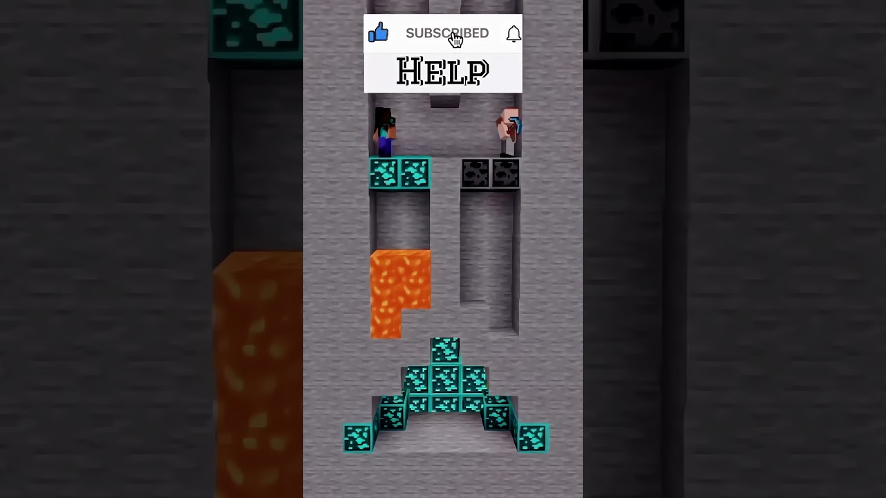 Help Saitama form lawa but Herobrine ? #minecraft #minecraftshorts #herobrine #ytshort #anime