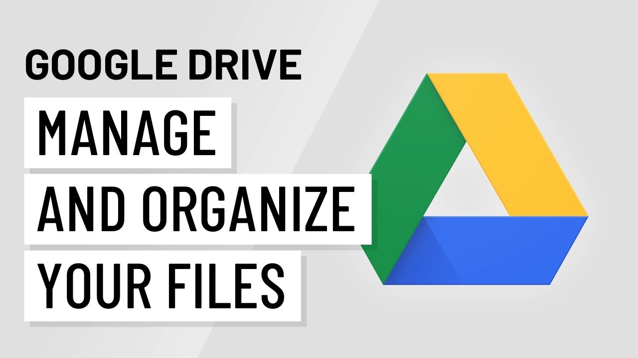 Google Drive File Management Tips 📁