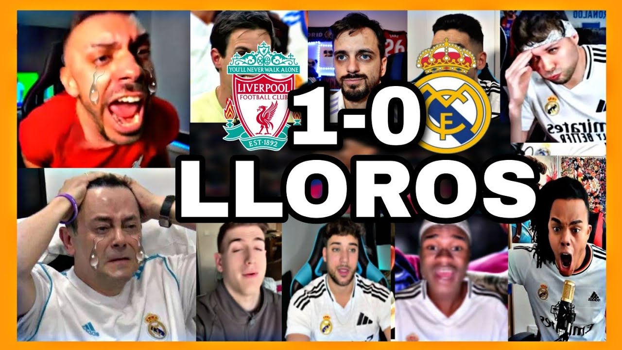 Reacciones y Llantos de Madridistas tras Liverpool 1-0 Real Madrid