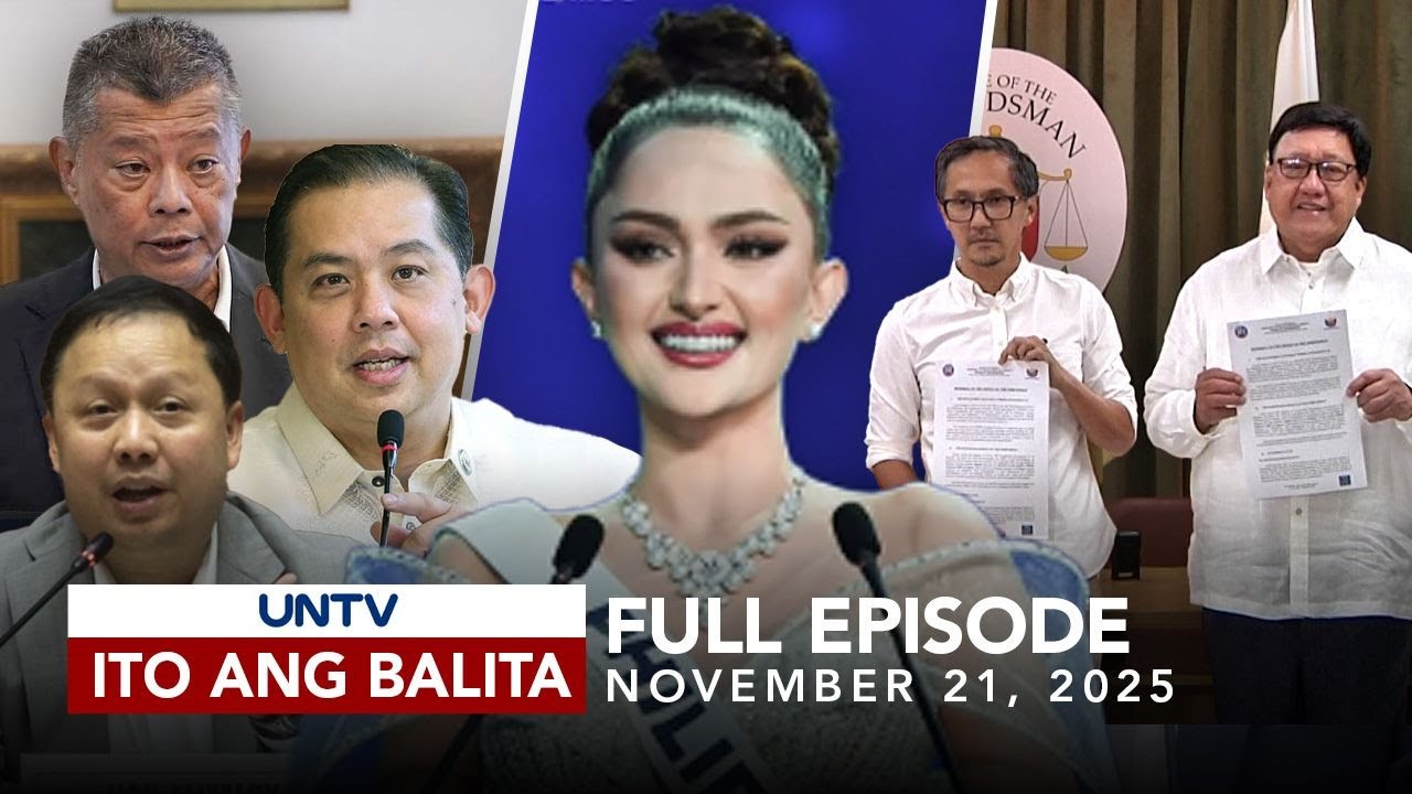 UNTV: Balita | Nov 21, 2025 - Zaldy Co. at 17 May Warrant ⚖️
