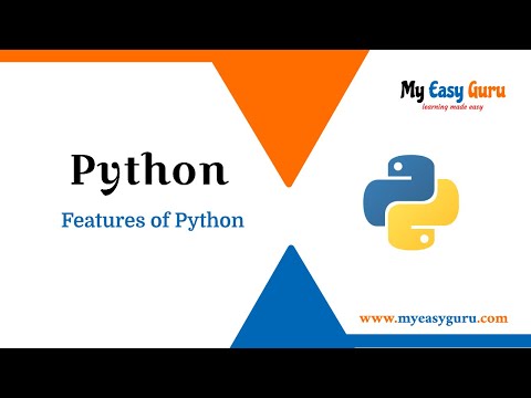 Lecture 2: Features of Python | Features of Python programming language | Python Tutorial