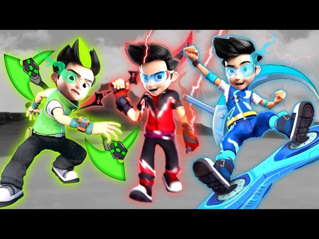 Seru! Gabungan Ejen Ali Musim 3 dan Boboiboy Galaxy Movie 2 🚀