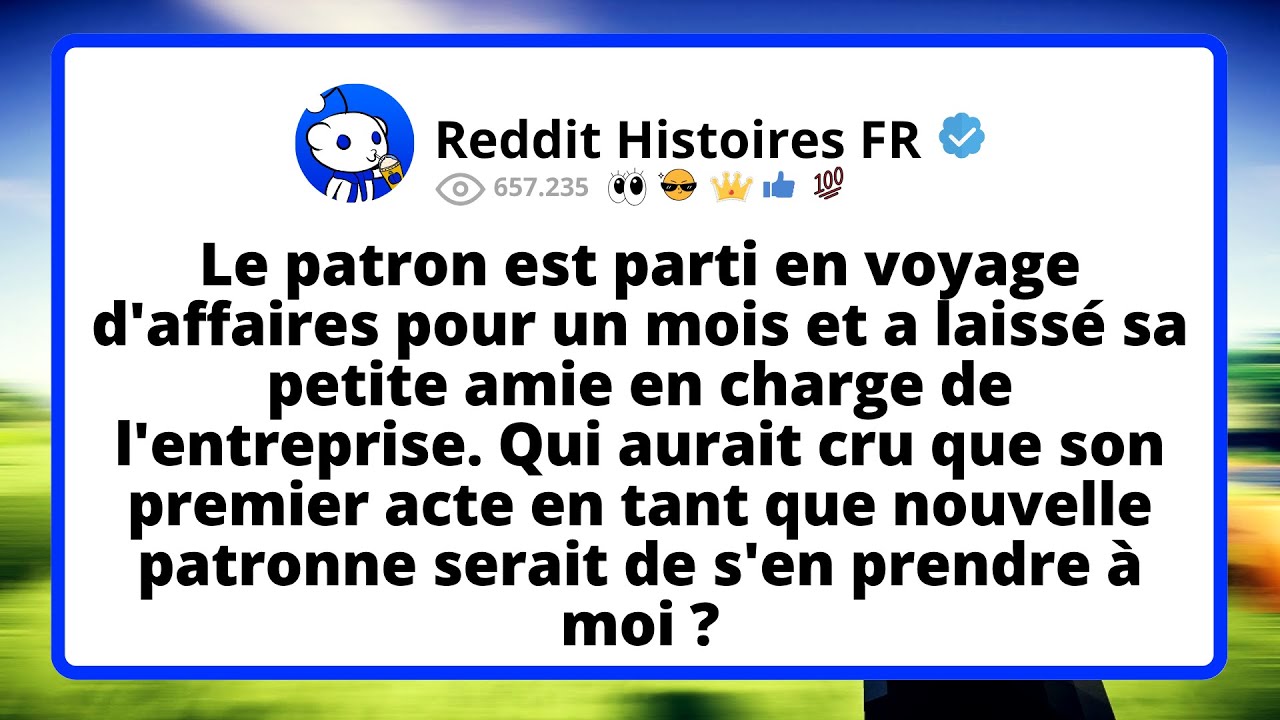 Patron en voyage, sa petite amie gère tout 🚀