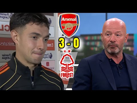Alan Shearer PRAISES Zubimendi & Madueke!Arsenal 3-0 Forest Post-Match Analysis