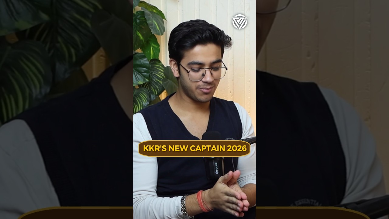 KKR Names New Captain for IPL 2026 🏏