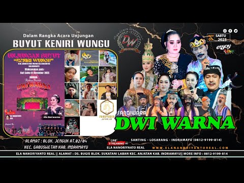 LIVE STREAMING SIANG || SANDIWARA DWI WARNA || JENGUK - GABUS WETAN || SABTU 01 NOVEMBER 2025